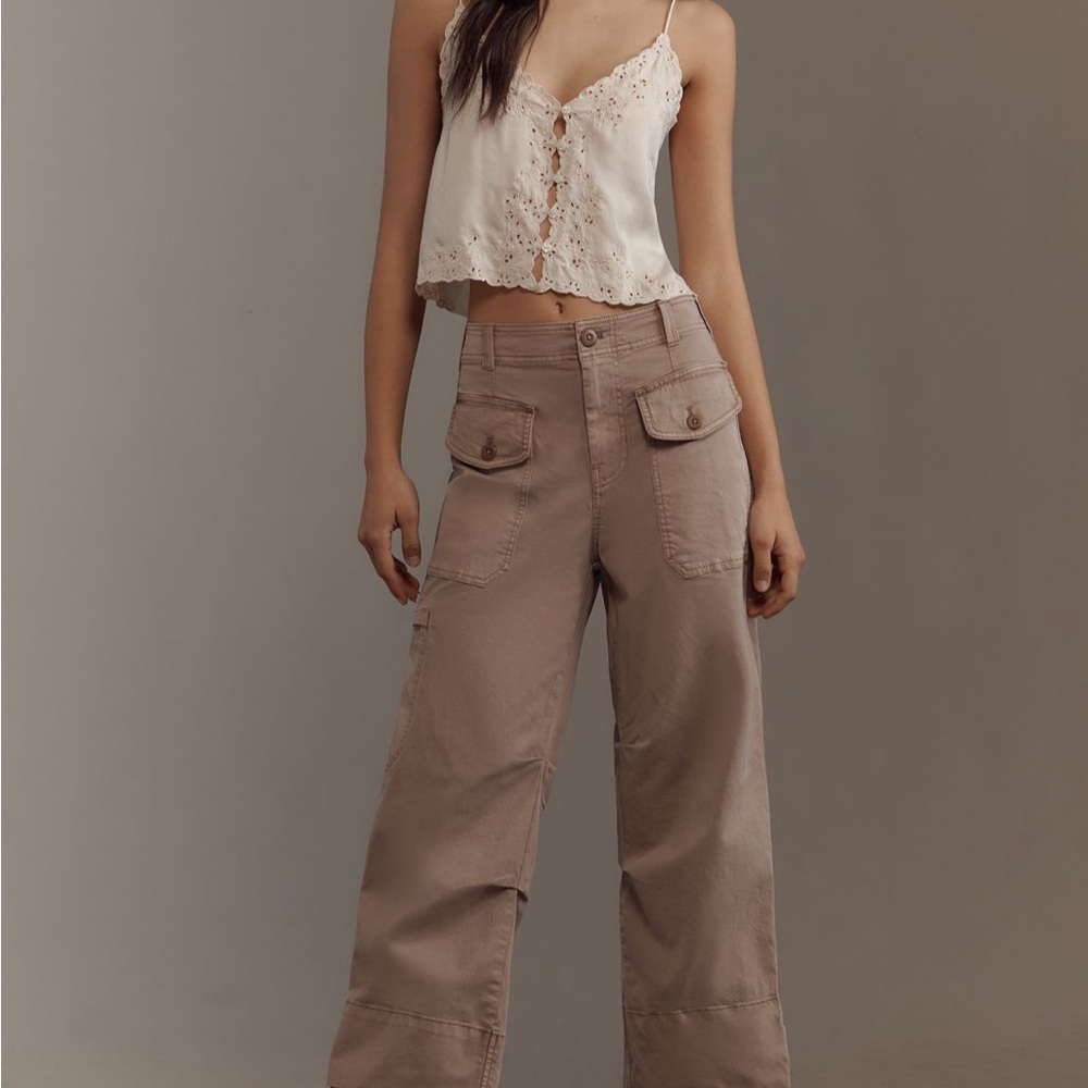 Anthropologie Wide-Leg Pants